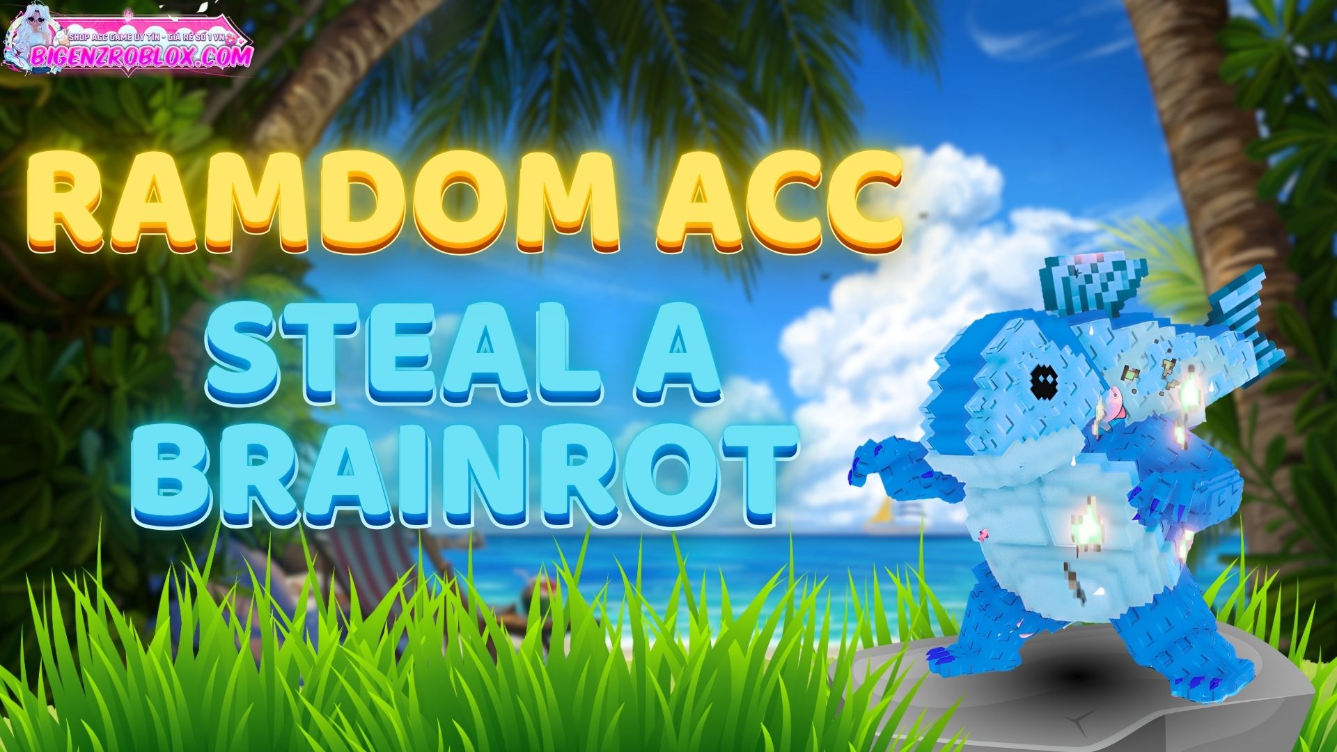 Random Acc Steal A Brainrot 20k
