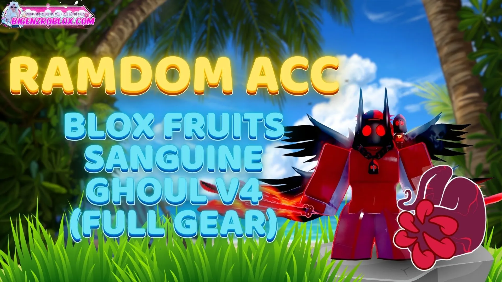 Ghoul V4 (FULL GEAR) + Sanguine 100k