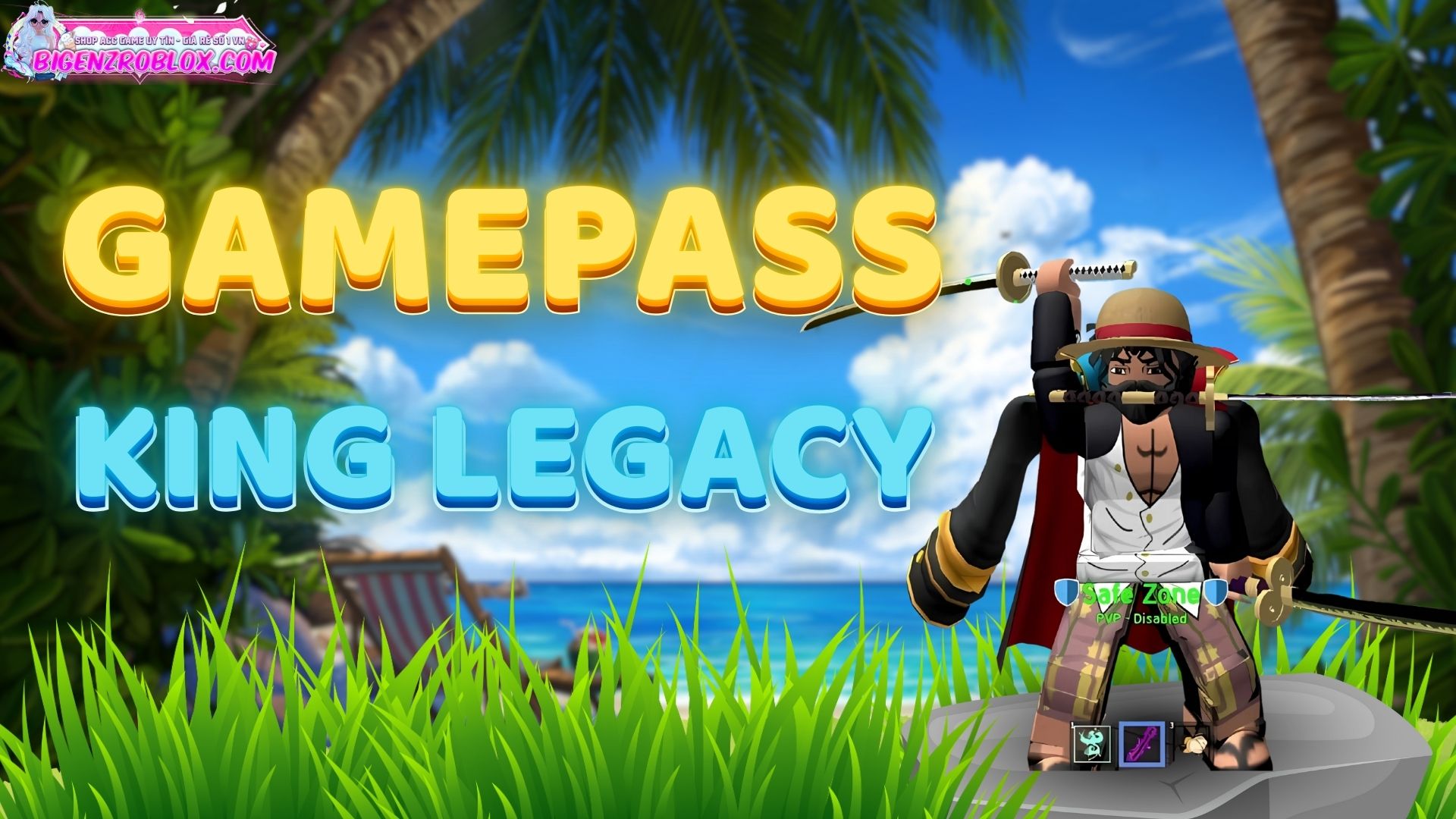 Bán Gamepass King Legacy