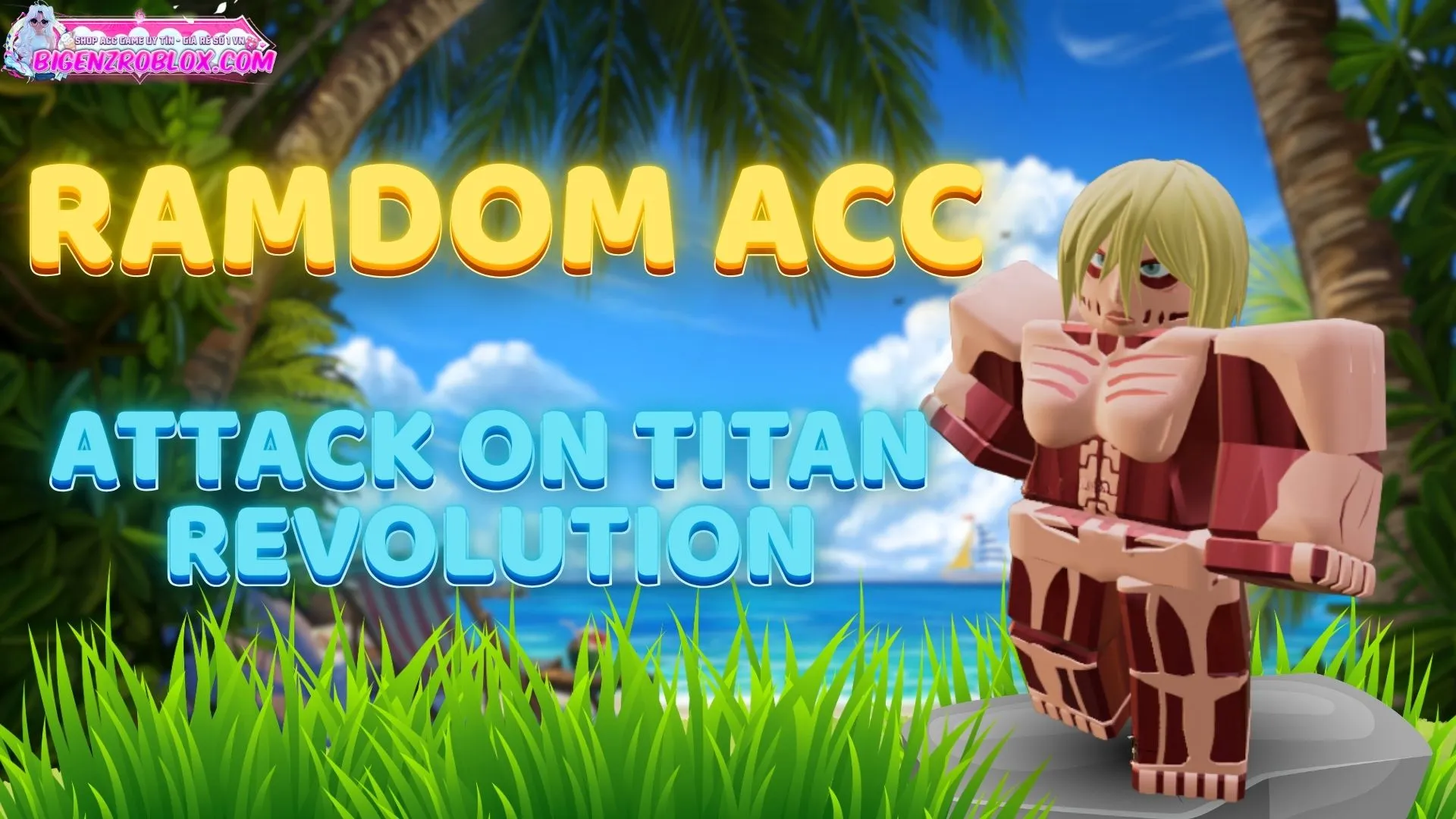 Acc AOT Max Rebirth 5 80k