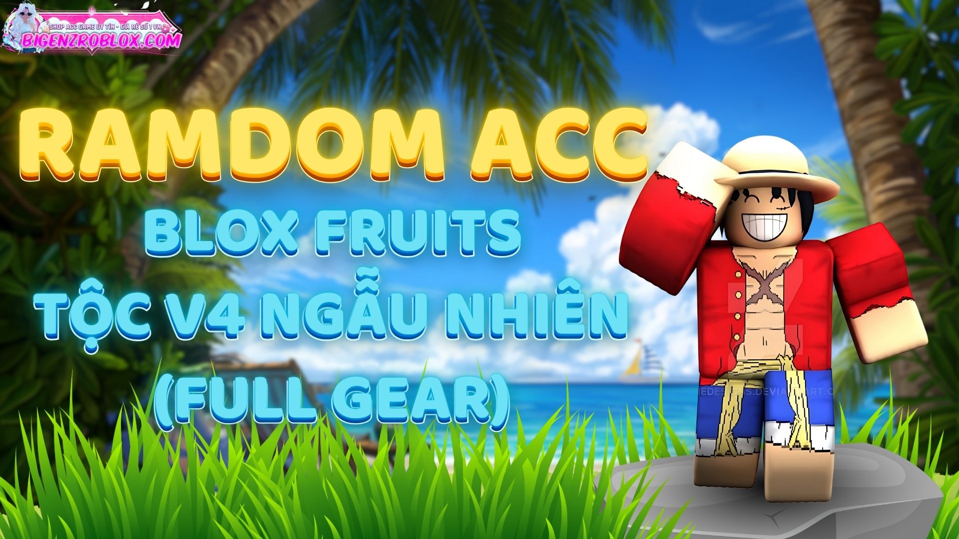 Random Acc Blox Fruits V4 Ngẫu Nhiên 50k
