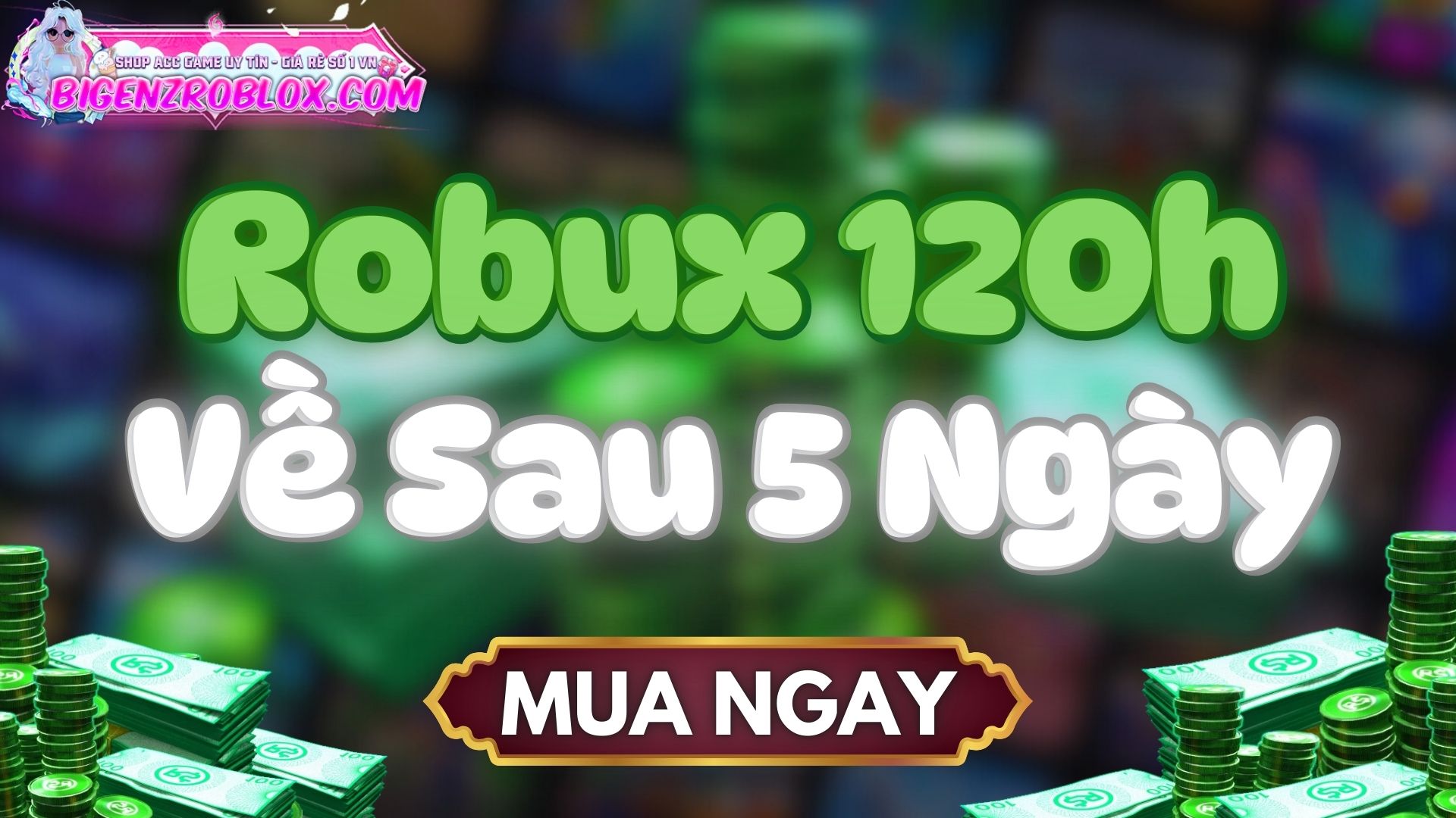 Robux 120h Về Sau 5 Ngày